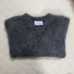Y's Stella ワイズステラ Alpacashaggyknit cygne