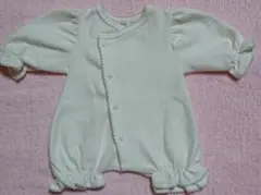 ★訳あり★モンベベ♡shortlegロンパース♡White♡newbornサイズ