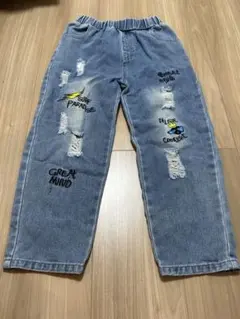 SHEIN 7Y ダメージ加工 ボトムス