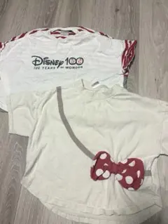 ディズニー✨夏服2点 ミッキー ミニー キッズ服 ベビー服 まとめ売り！