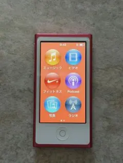 iPod nano 第7世代 レッド - メルカリ