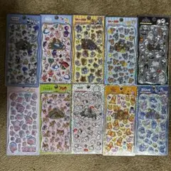 プチドロップステッカー　ディズニー