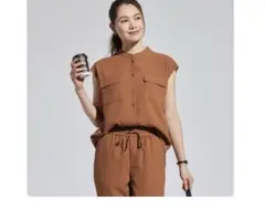 【美品】ORIHIKA CLACCYコラボ　らくちんセットアップのサムネイル