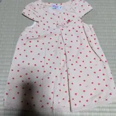 ミキハウス　半袖　ワンピース　90　春夏のサムネイル