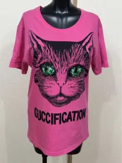希少】グッチ タイガープリントスター総柄 マルチカラー tシャツ