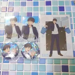 呪術廻戦 懐玉・玉折 灰原雄 缶バッジ ポストカード クリアカード