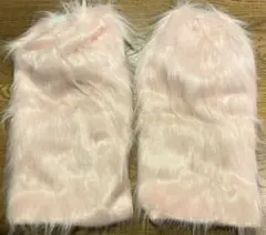 レッグウォーマー ファー ピンク ダンス衣装