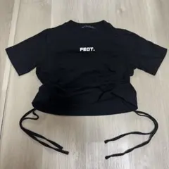 RASVOA クロップド丈 Tシャツ