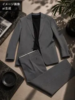 極美品 HUGO BOSS セットアップ スーツ ネイビー ブルガリア製 M