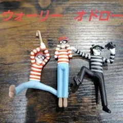 ウォーリーを探せ PUTTITO コップのフチ子 3体セット