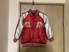 ドラゴン刺繍 スカジャン 100cm