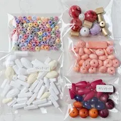 アクリルビーズアソート ヴィンテージ入り A100