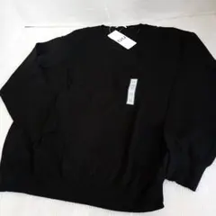 新品 タグ付 GU WOMAN Vネックセーター 長袖