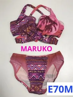 MARUKO 水着C75 3点セット MIZUNO ミズノ 池江璃花子選手監修 競泳水着 トレーニング