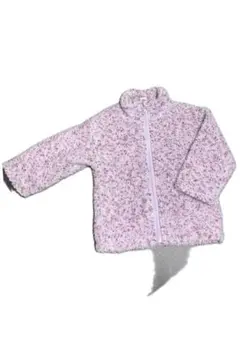 SHEIN 起毛ジャケット 2-3Y ピンク系