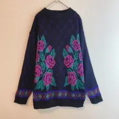アーガイル ニット