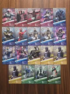 仮面ライダー　ブレイクジョーカー　カード19枚セット