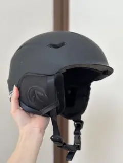 【大人用】OUTDOOR MASTER スノーボードヘルメット マットブラック