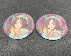 ウマ娘 メガイルミ 缶バッジ ホッコータルマエ