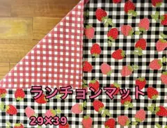 入園入学準備 ランチョンマット 29×39