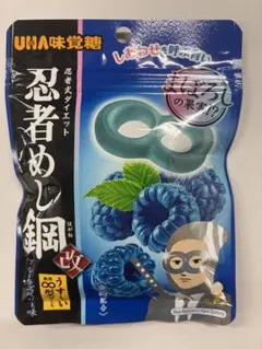 忍者めし 鋼 改 ブルーラズベリー味 UHA味覚糖 おためし45g×1袋のサムネイル