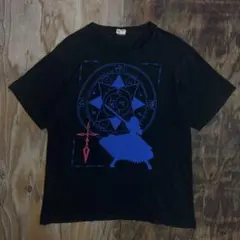 Fate/Zero Tシャツ アルトリア シルエット アニメT ブラック