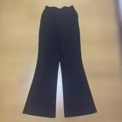 GU ブラック フレアパンツ Sサイズ
