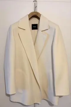 Theory セオリーカシミヤオープンコート NEWDIVIDE 美品