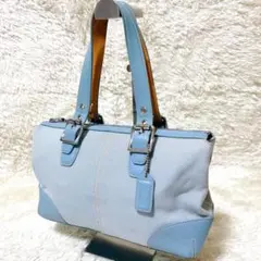 COACH コーチ アクセサリーポーチ ワンショルダーバッグ シグネチャー
