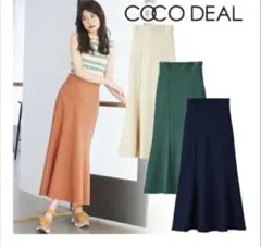COCODEAL ココディール バックレースアップ マーメイドスカート 新品のサムネイル