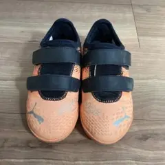 Puma Future オレンジ/ブラック サッカーシューズ　17cm