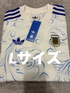 【完売品】希少  アルゼンチン代表 Tシャツ Lサイズ メッシ着用 完売品】希少 adidas アルゼンチン代表 Tシャツ Lサイズ メッシ着用