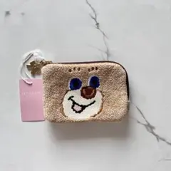 【新品・未使用】フェイラー ドアップテディ L字ポーチ 完売品 リボンチャーム