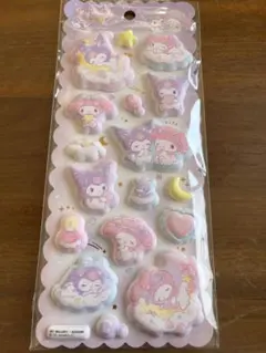 クラックス　正規品　サンリオ　もちもちマシュマロシール　マイメロ　クロミ