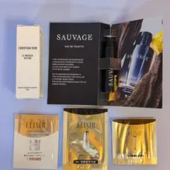 ディオールSAUVAGE、LA MOUSSE OFF/ON 他試供品