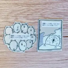 ナガノのくま ナガノキャラクターズ トレーディングミラーステッカー