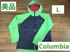 Columbia コロンビア マウンテンパーカー オムニヒート 美品 黒 緑 赤