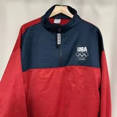 GANT ハーフジップシャツ L 赤 ネイビー - メルカリ