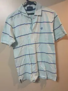FRED PERRY ストライプポロシャツ XS