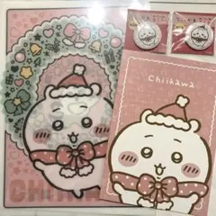 ちいかわ クリアファイル ノート 缶ミラー 4点セット