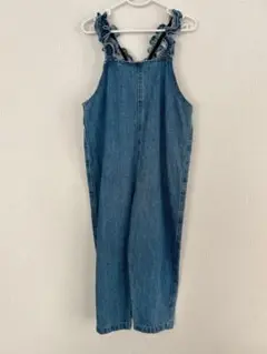 green label relaxing デニムサロペット　110cm