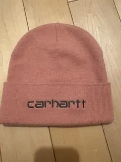 【美品】 Carhartt ニット帽 カーハート ビーニー 古着