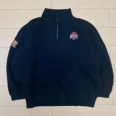 J.America オハイオ州立大学 ハーフジップ スウェット XL カレッジ