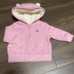 Baby Gap くま 耳付き くま耳 アウター ピンク パーカー フード