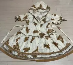 ヴィンテージ　BABY PINK HOUSE フード付きワンピース　未使用