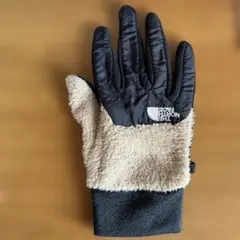 The North Face アウトドア手袋 ブラック/ベージュ右手のみ