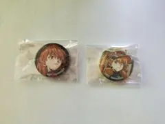 エヴァンゲリオン エヴァ博 UCC缶バッジ 刺繍缶バッジ アスカ 4個セット エヴァンゲリオン エヴァ博 UCC缶バッジ 刺繍缶バッジ アスカ 4個