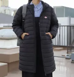 DANTON ダントン ミドルダウン フードコート 黒