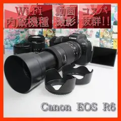 ✨予備バッテリー付き✨❤️Canon EOS R6 STMダブルズームセット 