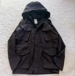 美品　イギリス軍 ミリタリージャケット　リップストップ ブラック